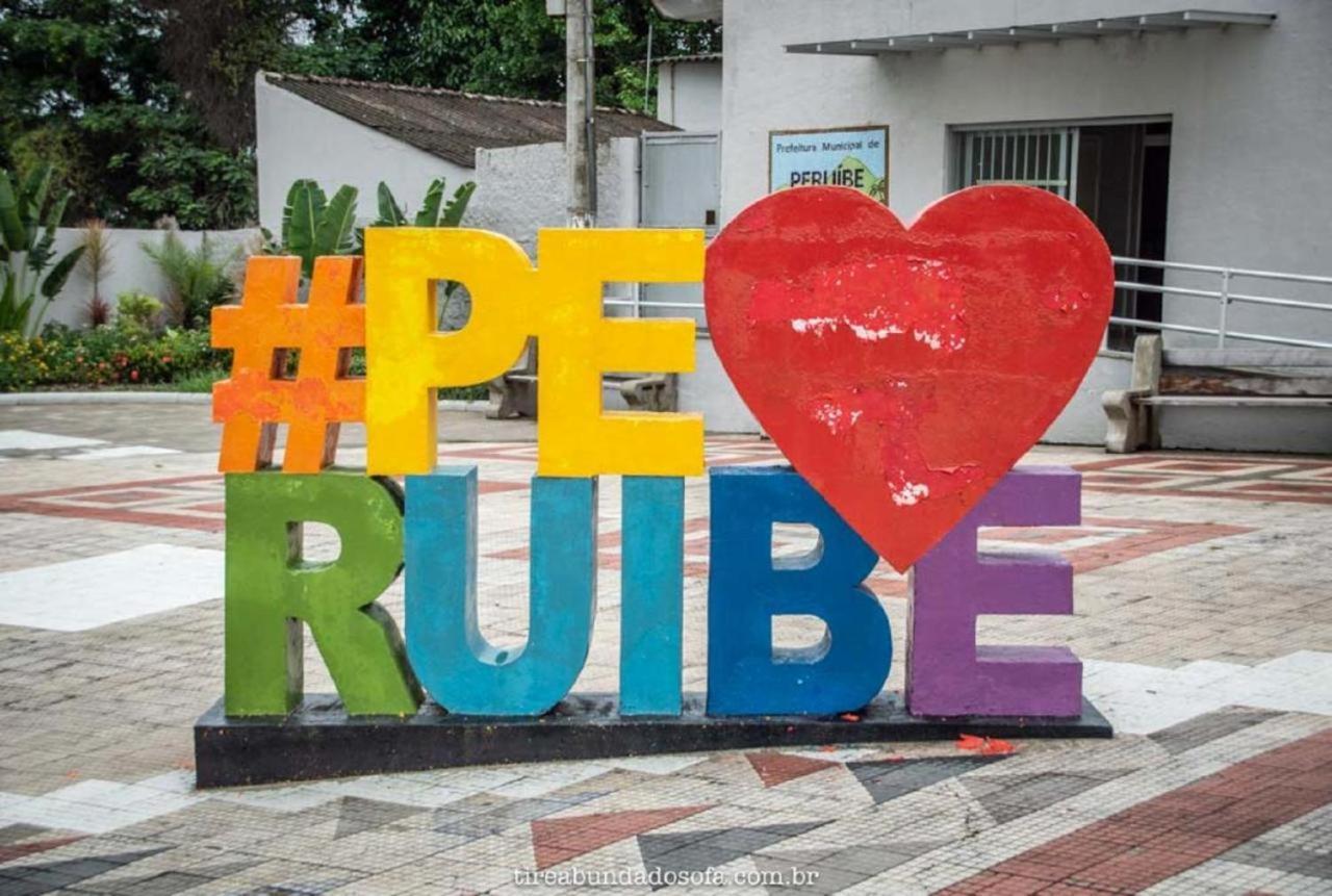 Apartamento Peruibe Pe Na Areia!!! ภายนอก รูปภาพ